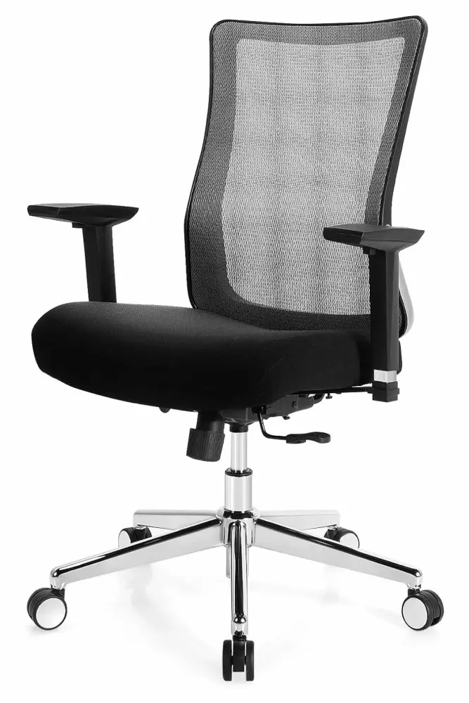 DyGTyX Office Chair Sliding Seat - Ergonomic Home Office Desk Chairs Swivel High Back Mesh Office Chair Adjustable Armrest