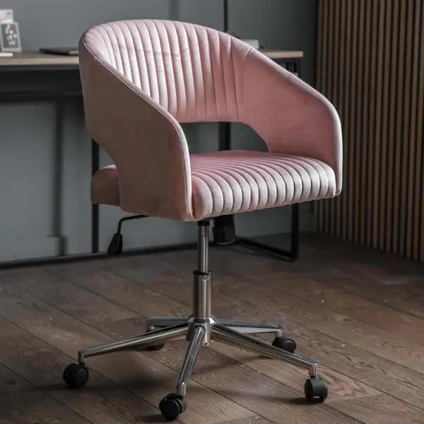 Murray Velvet Chair - Pink