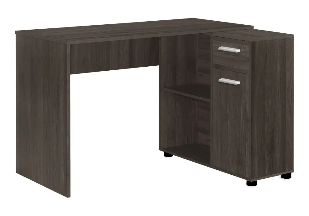 Computer Desk, Home Office, Corner, Storage Drawers, L Shape, Contemporary & Current
