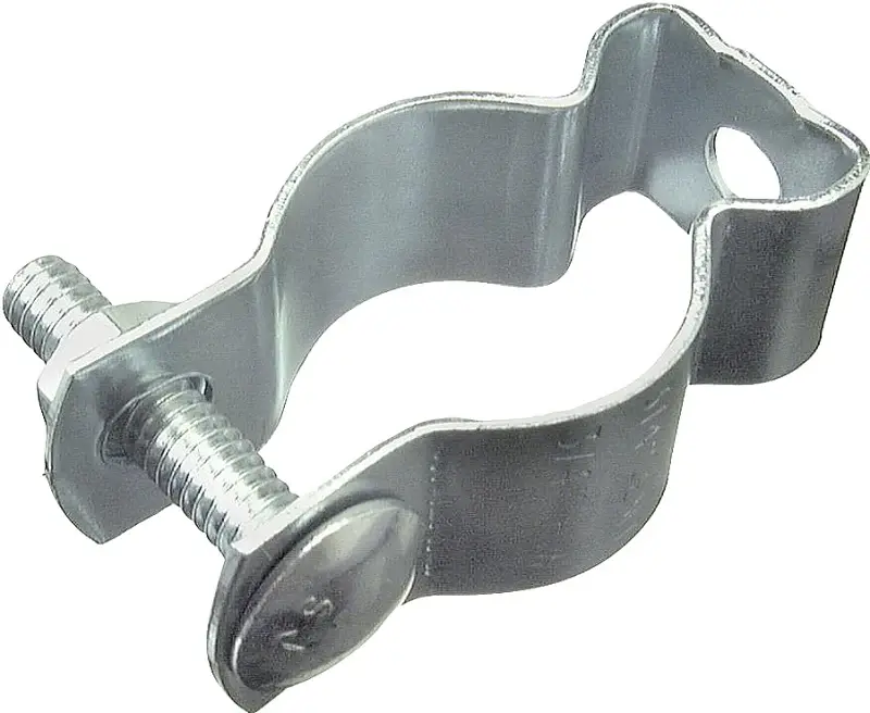 Halex 67810B Conduit Hanger, 1 , Metal, Zinc-Plated