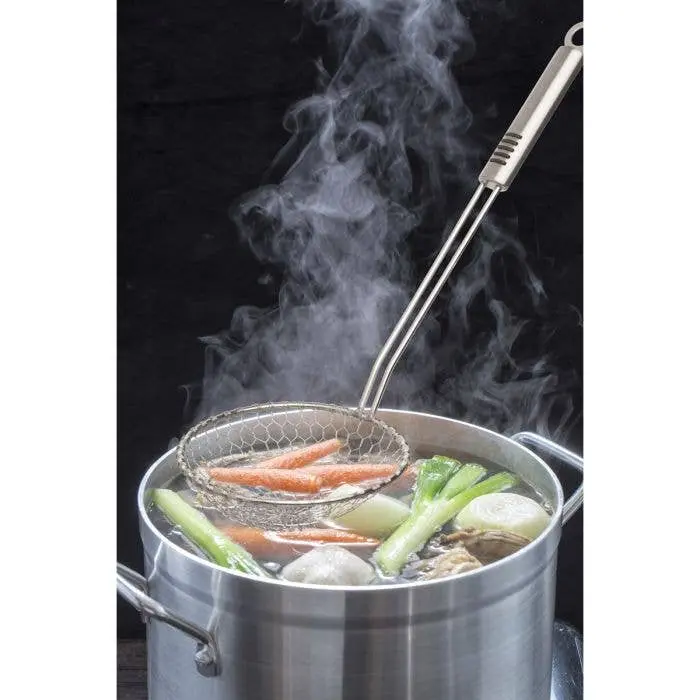 Disinfecting Helen's Asian Kitchen Spider Strainer - 5in