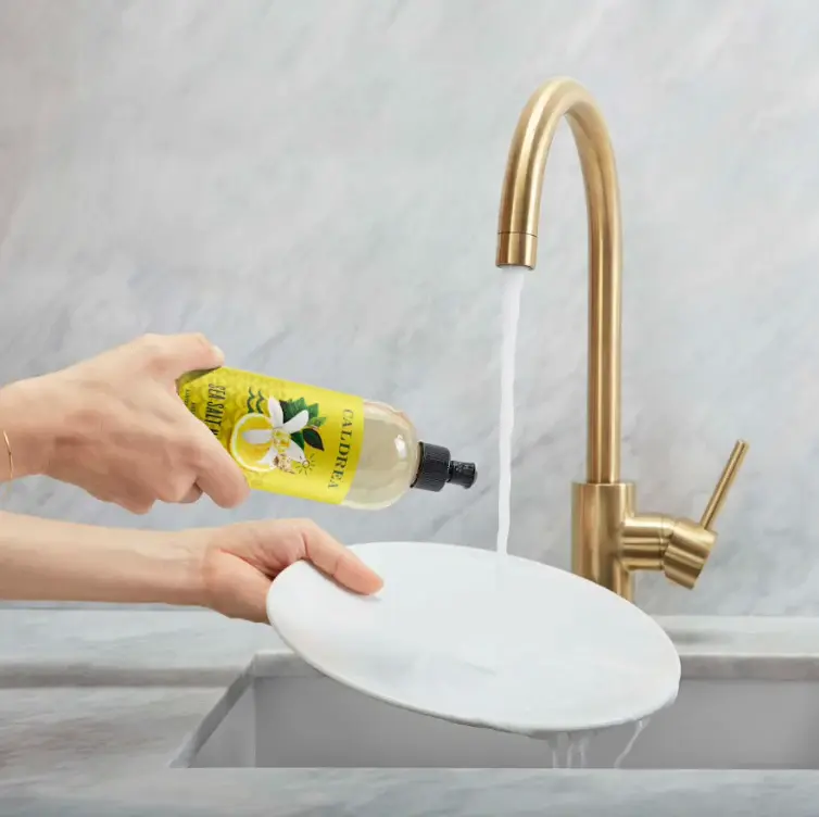 Sea Salt Neroli Dish Soap Soap Bark & Aloe Vera Deep Cleaning