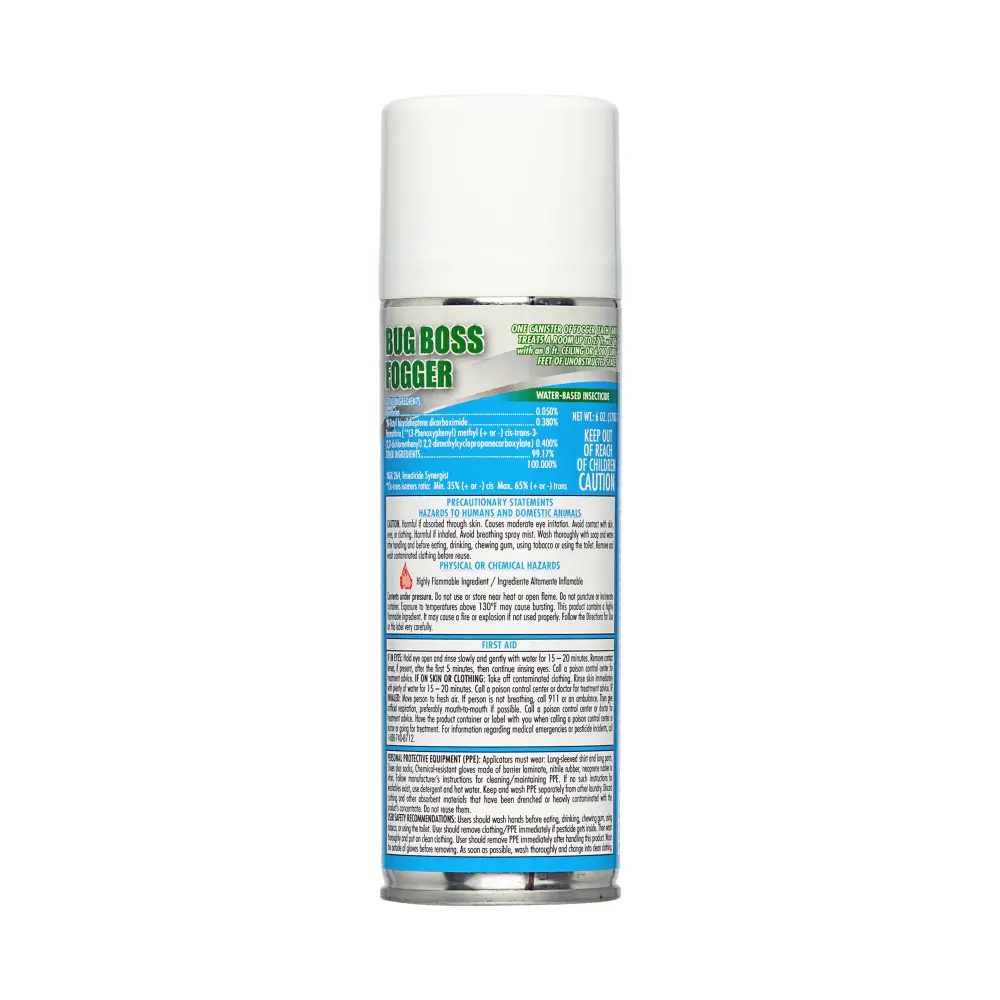 Bug Boss Fogger, Home Indoor & Outdoor Apply, Insect Fogger Eliminates All Mosquito, Cockroach, Flea, Ant, Spider & More, ...