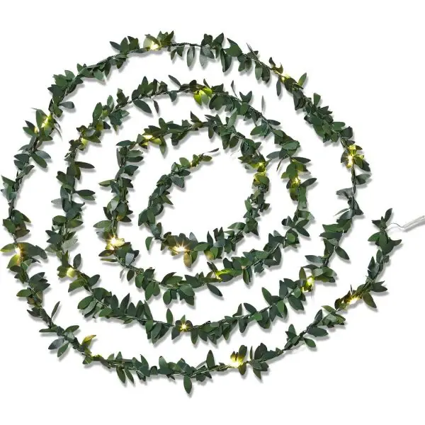 Laurel Leaf String Light - mint Roof Lines