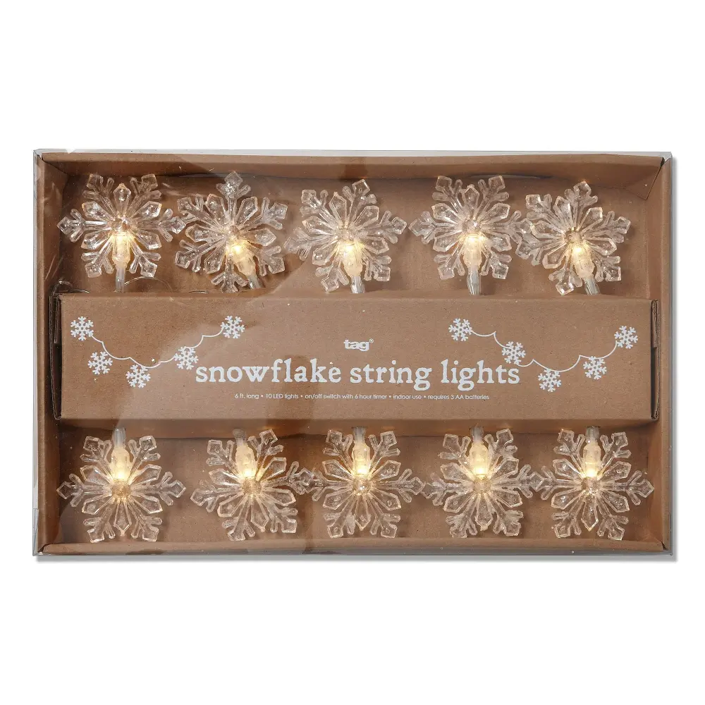 Snowflake String Lights Remote Control