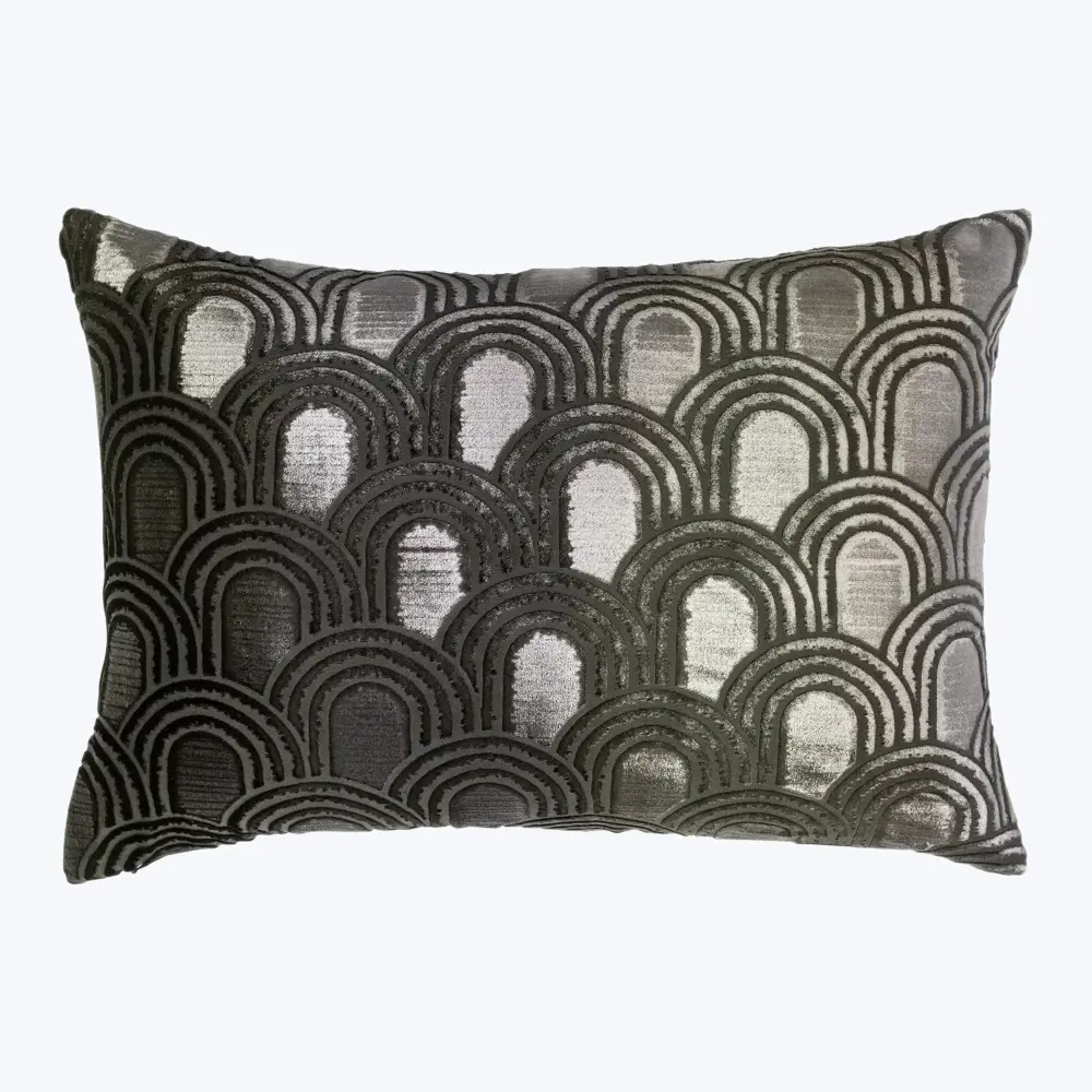 Endless Velvet Lumbar Pillow Oregano