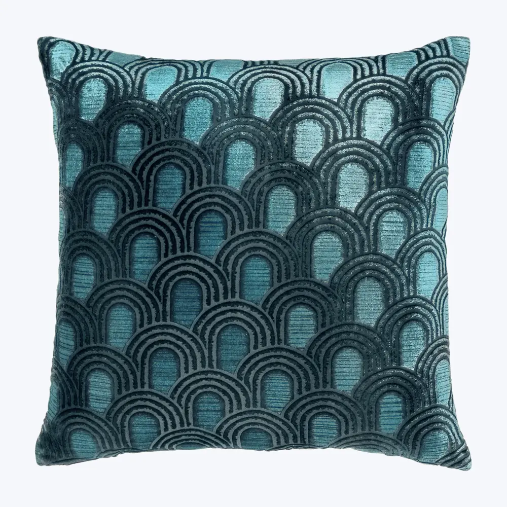 Endless Velvet Pillow Pacific