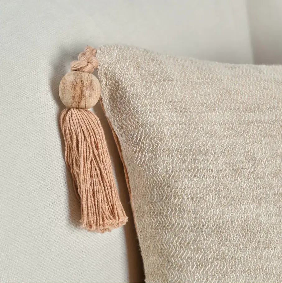 Premium Luxury Sherry Solid Organic & Hazel Pillow