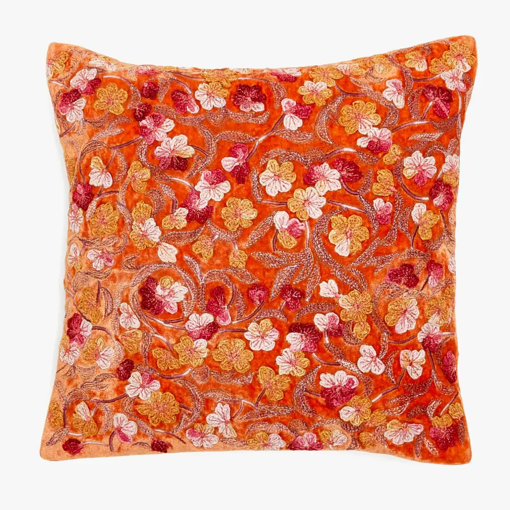 Tassel Raymon Pillow Tangerine