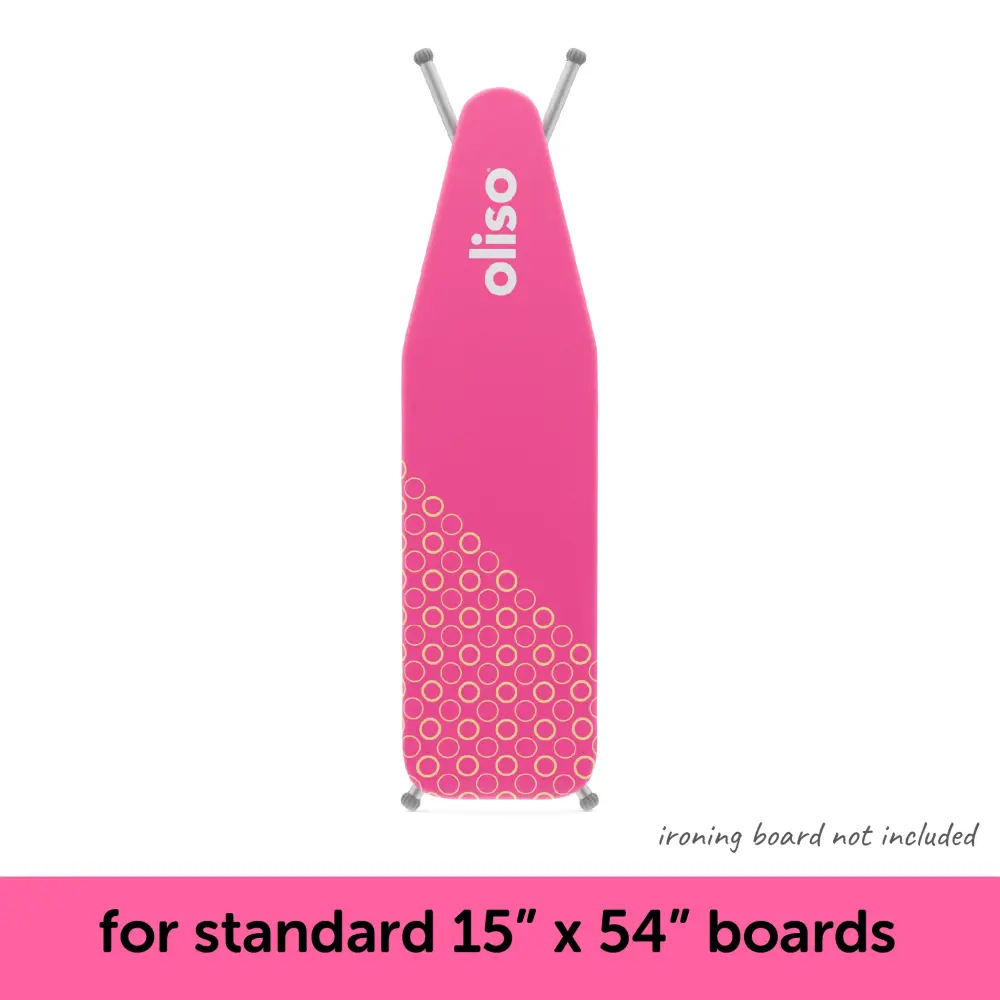Ironing Board Cover - raspberry Extra Padding