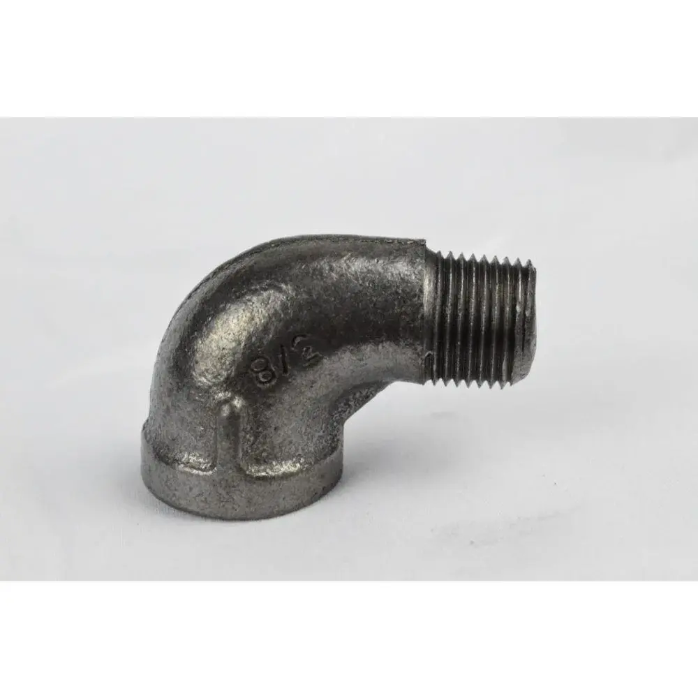 1-1/4" DOMESTIC JET-BLACK MALLEABLE IRON 90 STREET ELBOW-USA