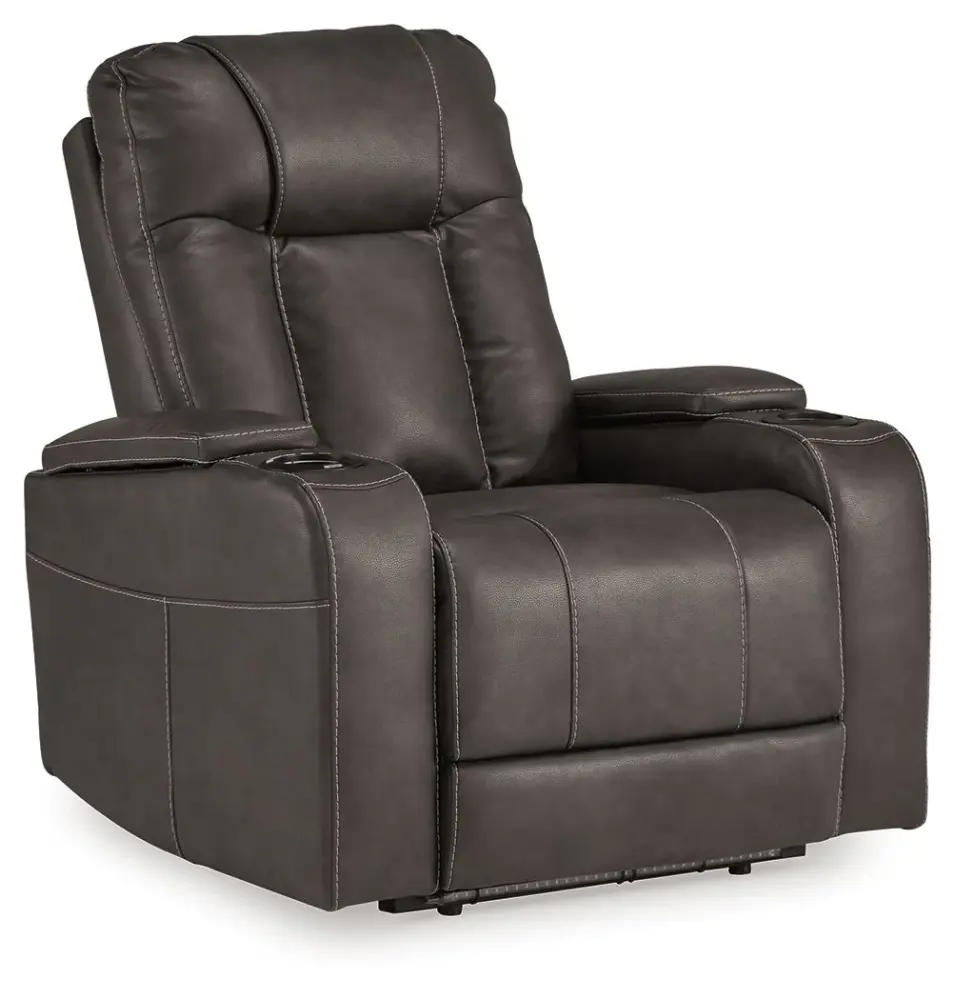 Feazada - Power Recliner Adj Headrest