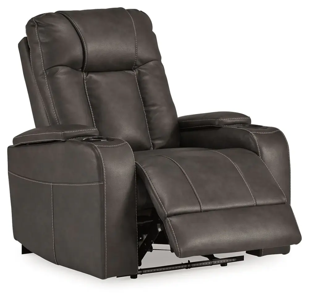Feazada - Power Recliner Adj Headrest