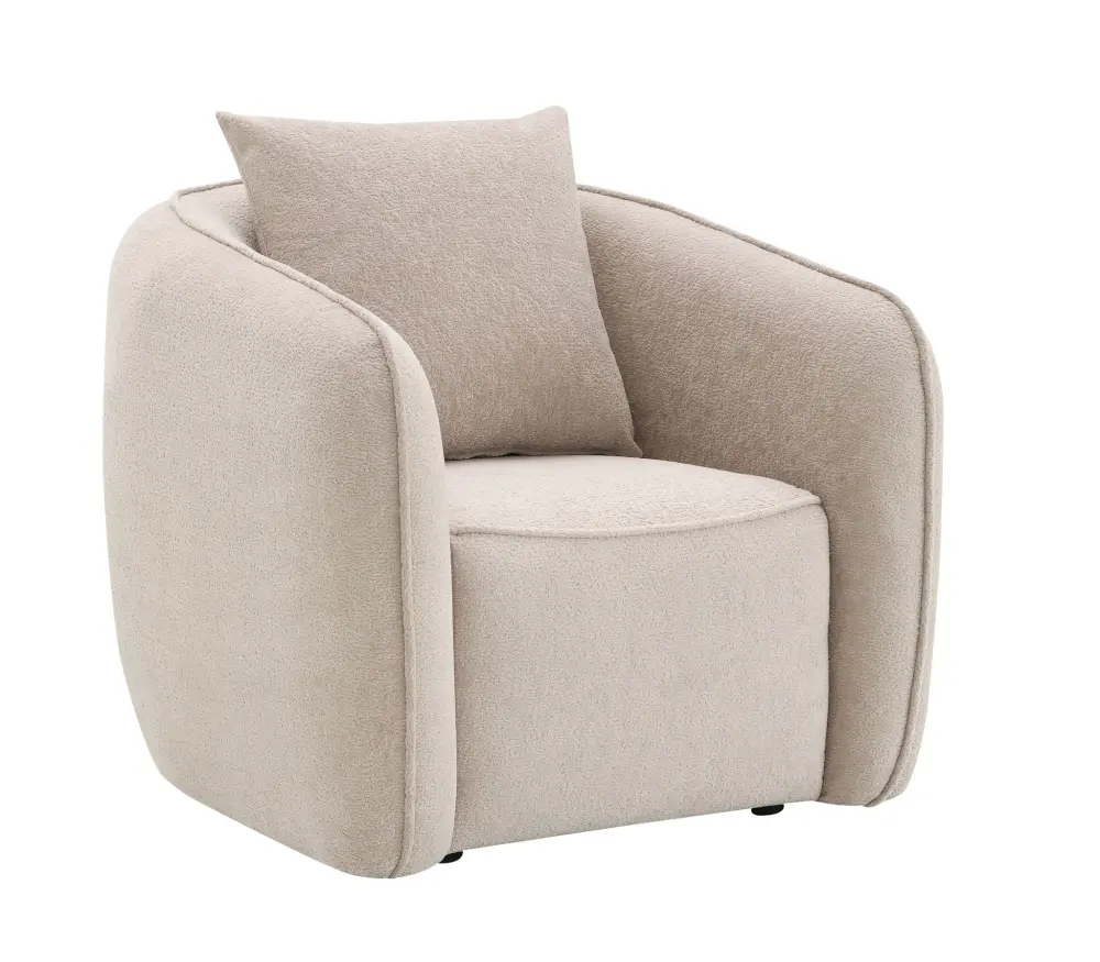 Keith - Chair 1 Matching Color Toss Pillows