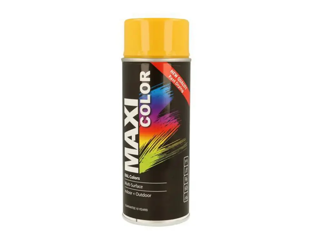 Maxicolor Maxicolor Spray Gloss Gold Sunshine Ral1004 400Ml