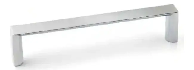 Megantic Collection 6-5/16 . (160 mm) Center-to-Center Satin Chrome Contemporary Drawer Pull *DAMAGED BOX*