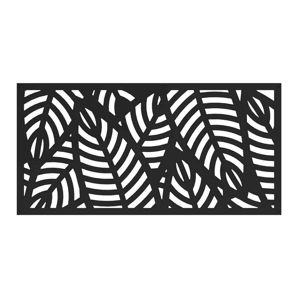 Sinabel Ebony Decorative Privacy Panel, 24'' x 36''