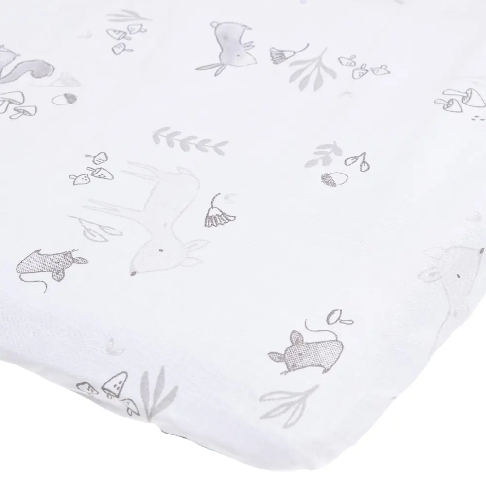 Fitted Sheet Playpen - Forest