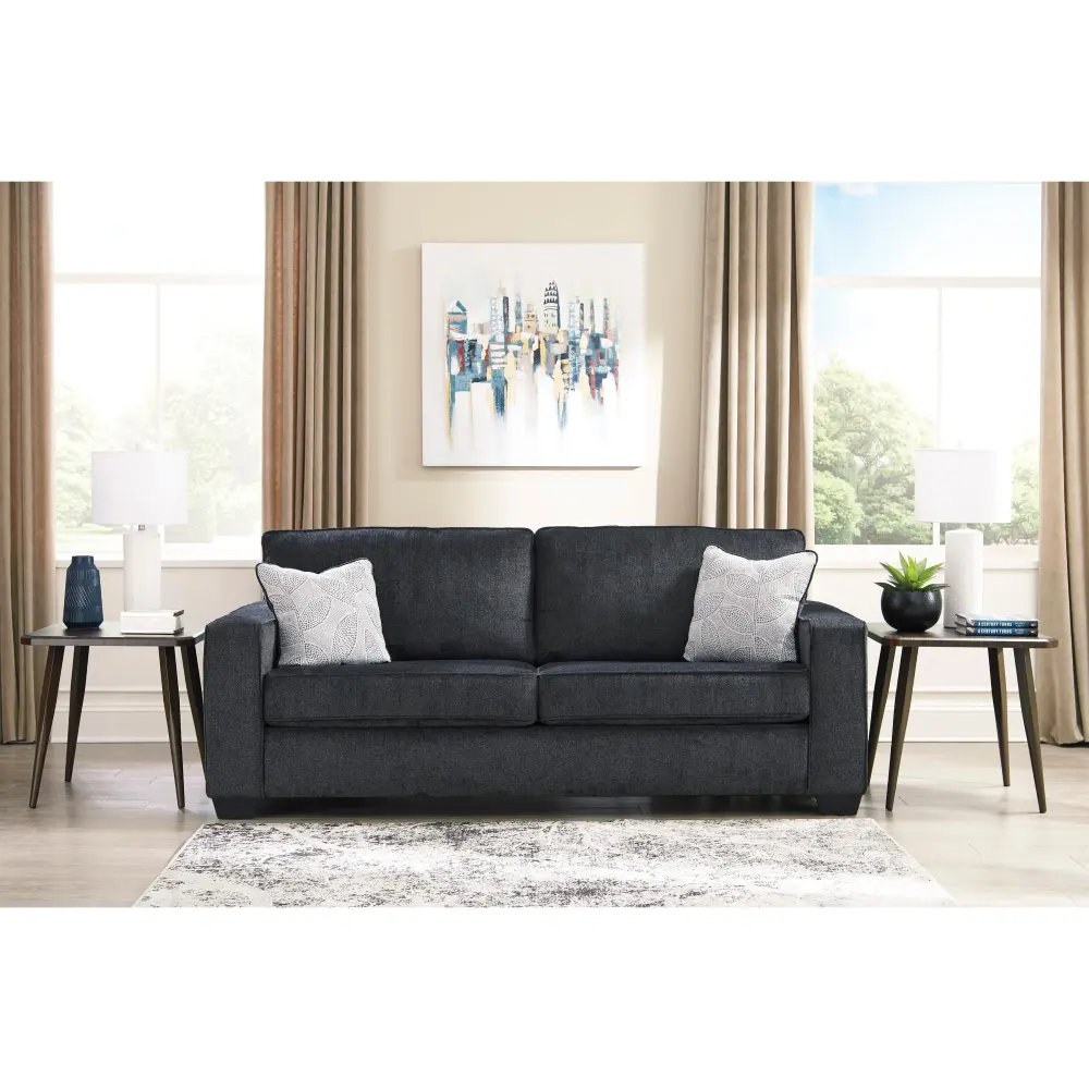 Diamond Cutting-edge Furniture Exclusive Design Altari Stationary Fabric Sofa 8721338