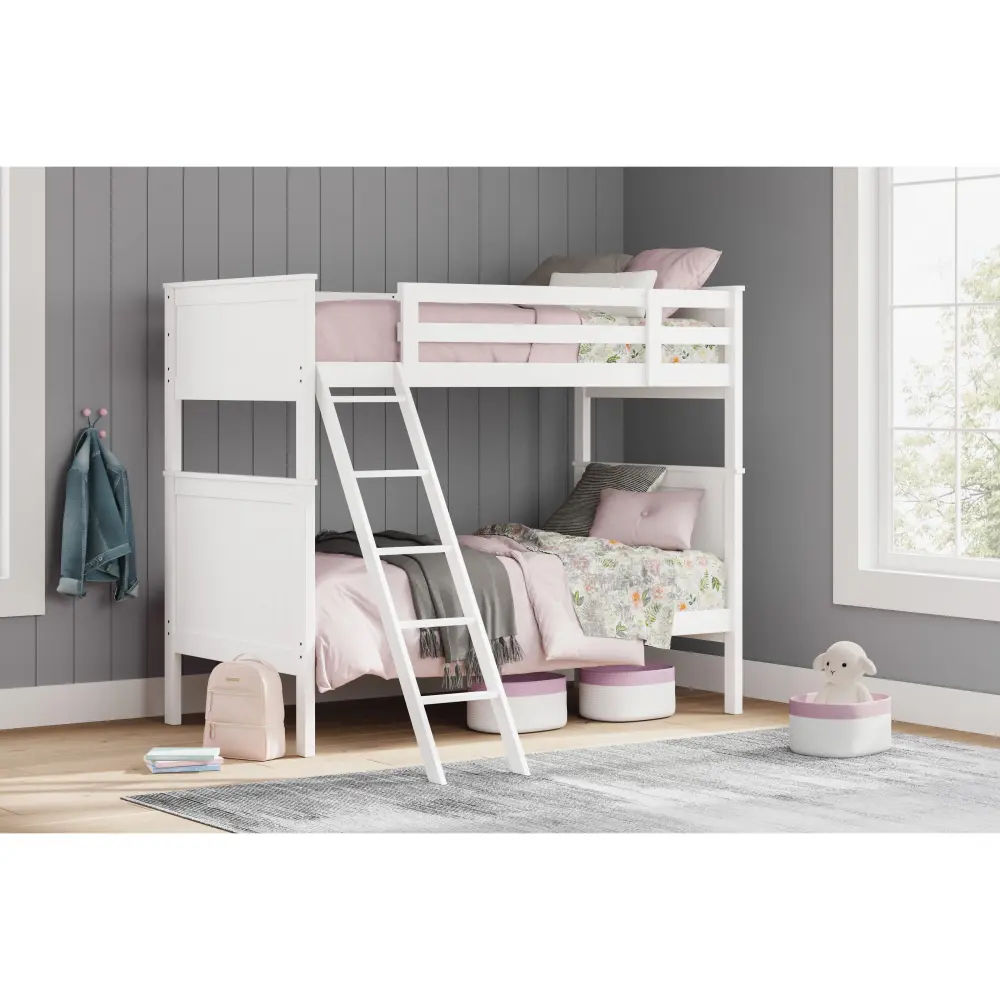 Diamond Modern Furniture Exclusive Design Nextonfort Twin over Twin Bunk Bed B396-259P/B396-259R/B396-259S