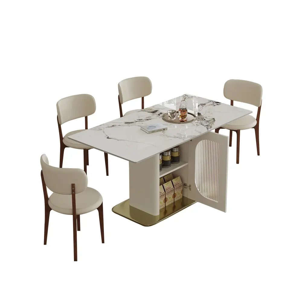 Dining Table Place Storage, Includes Chairs Kitchen
