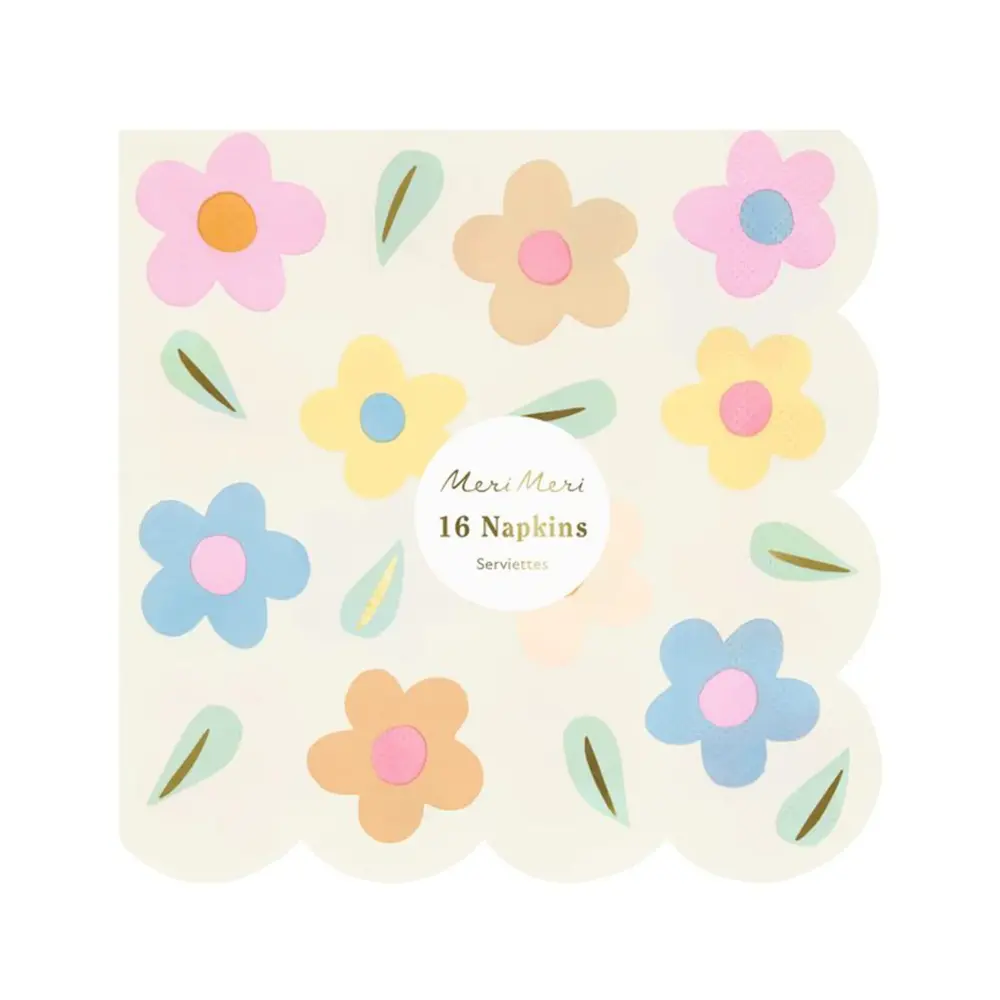 Happy Flowers Big Napkins (16)