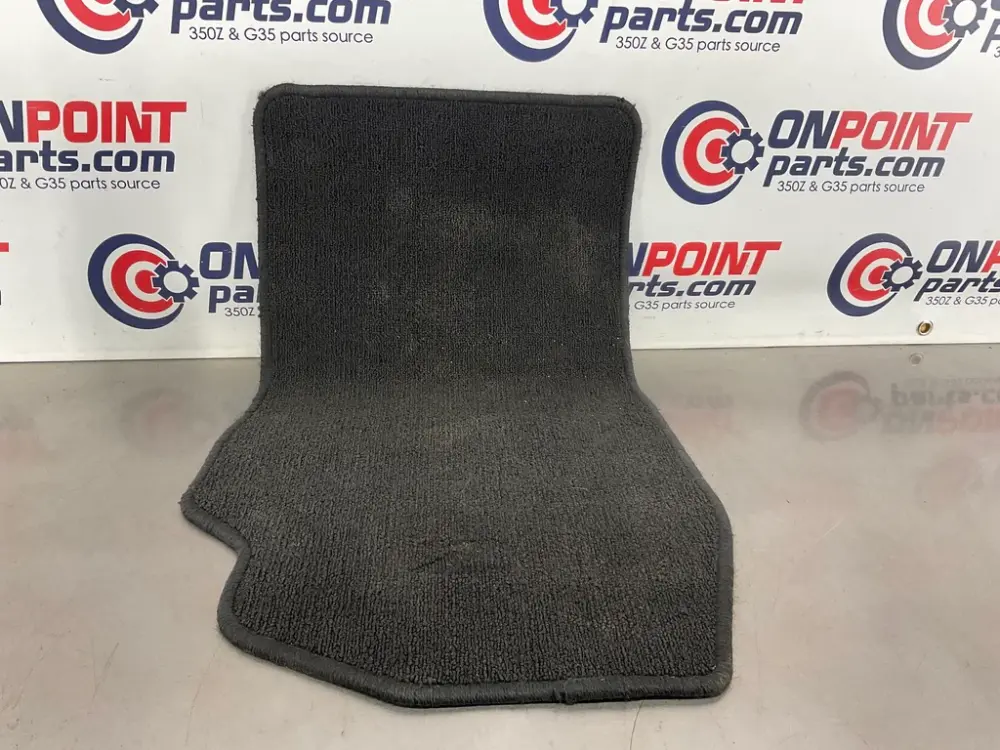 03-09 Nissan 350Z Passenger Right Front Carpet Floor Mat Ebony OEM 13BASD9