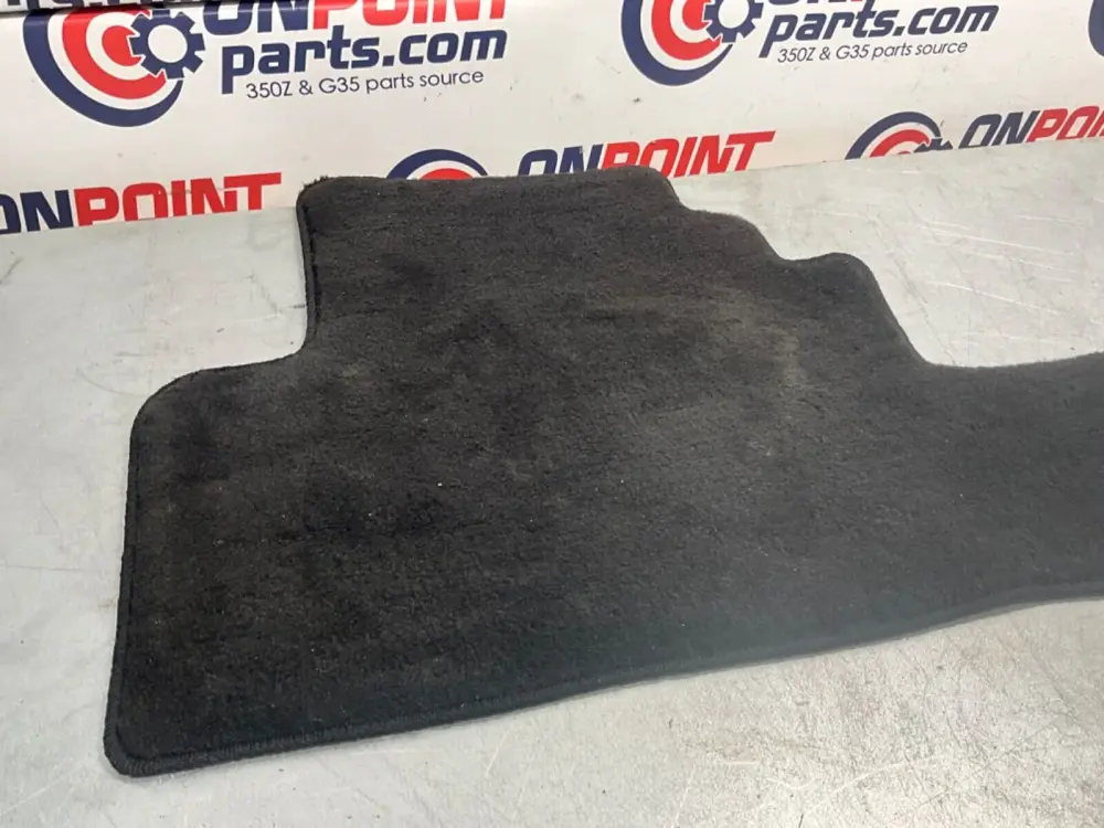 2009 Infiniti V36 G37 Sedan Rear Interior Floor Mat G4900 OEM 12BAWF9