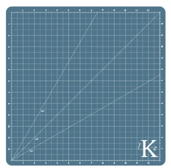 Kimberbell Rotating Cutting Mat 13" Square KDTL124