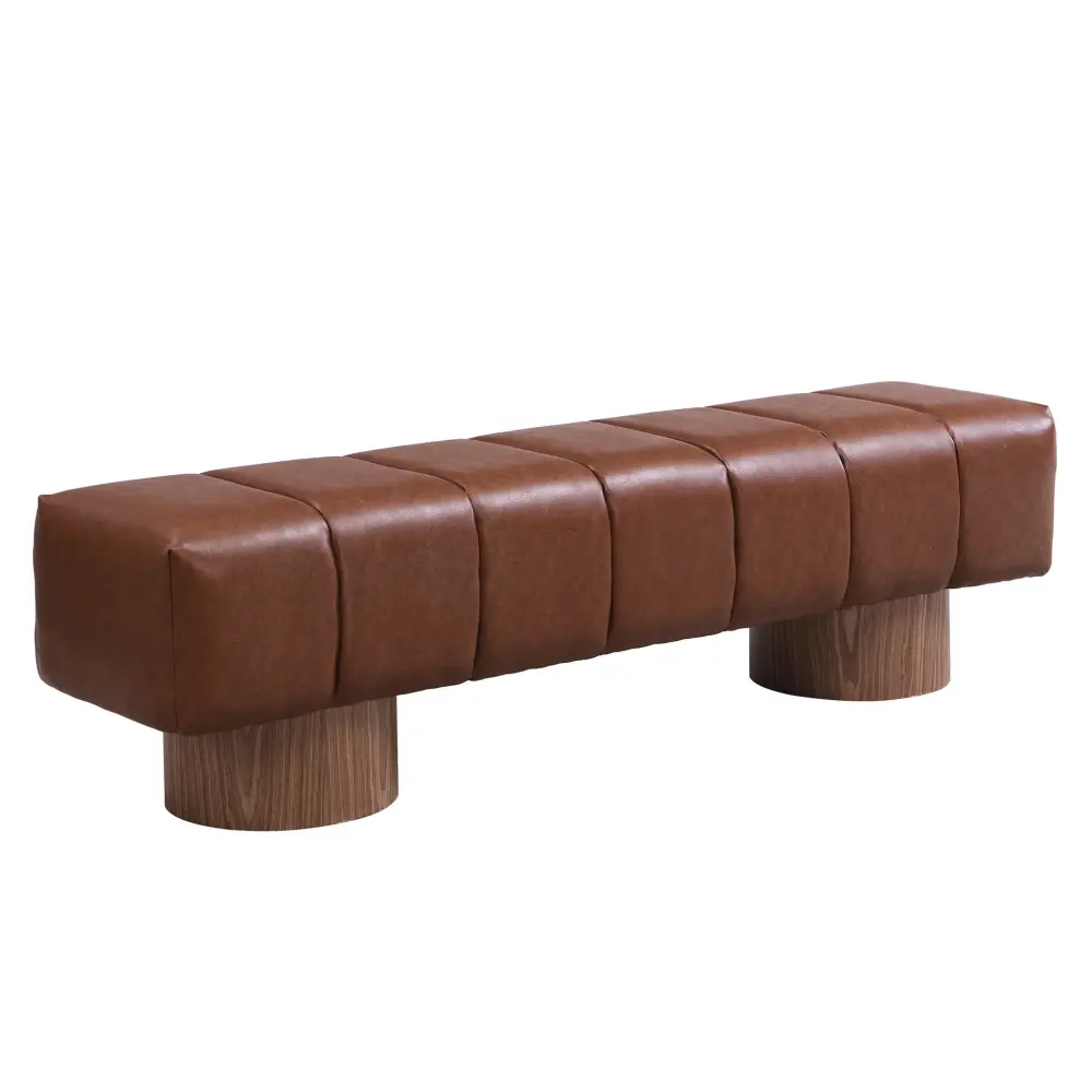Upholstered Dining Bench Dining Room Scratch-Resistant Top