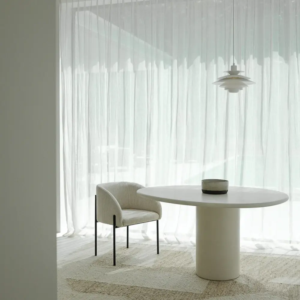 Bar Height Dining chair - Royan - Sandstone spotted Weave