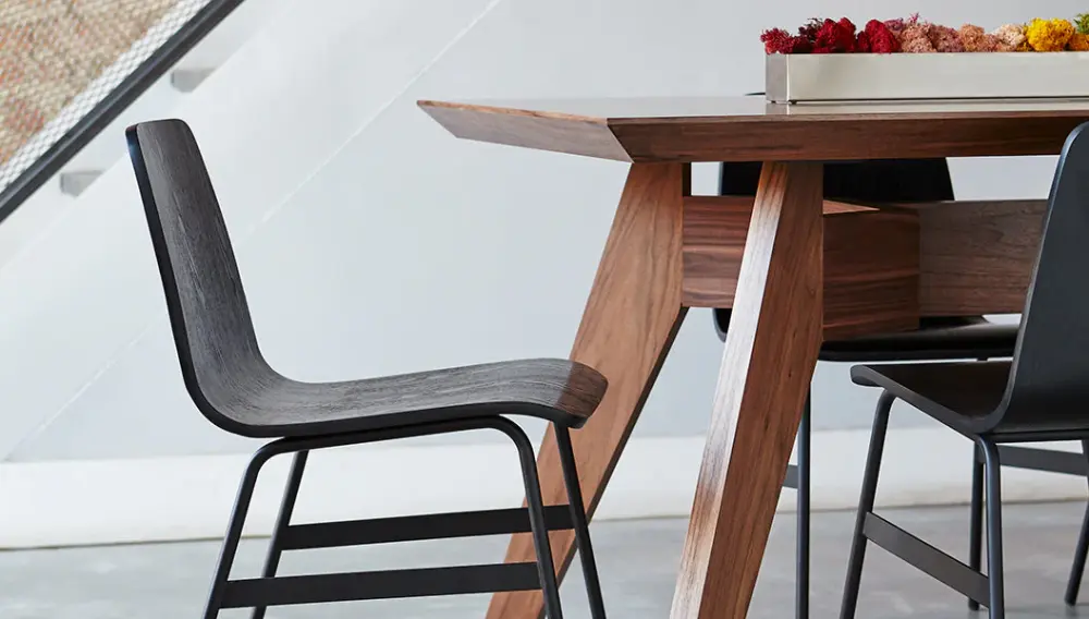 Lecture Dining Chair | Rust-Resistant Finish