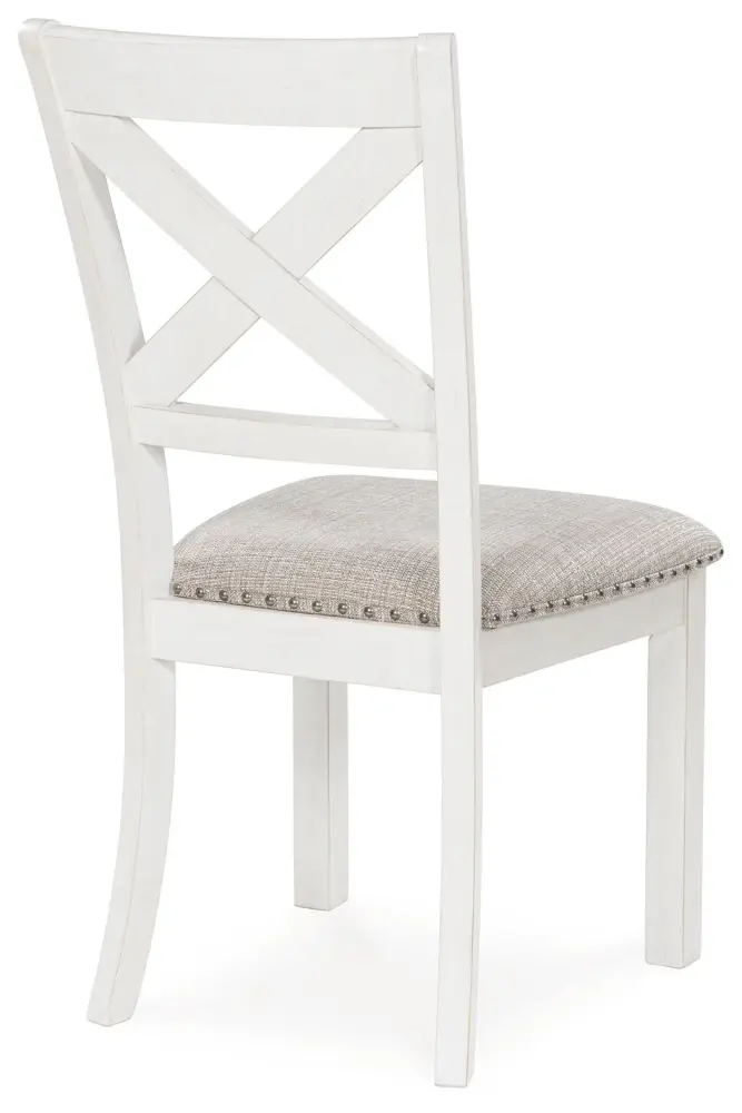 Robbinsdale - Dining Upholstered Side Chair (Set 2) - Antique Snow