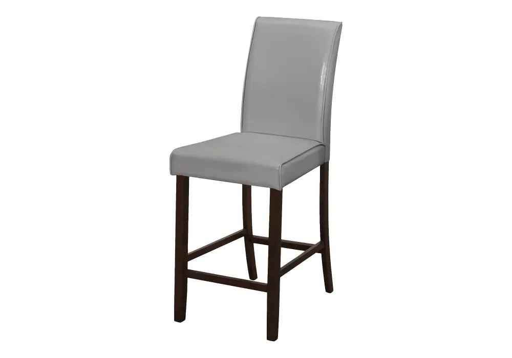Counter Height Dining Chair Upholstered Look place 2)
