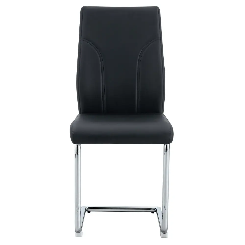 Modern Dining Chairs High Backrest And Sturdy Legs