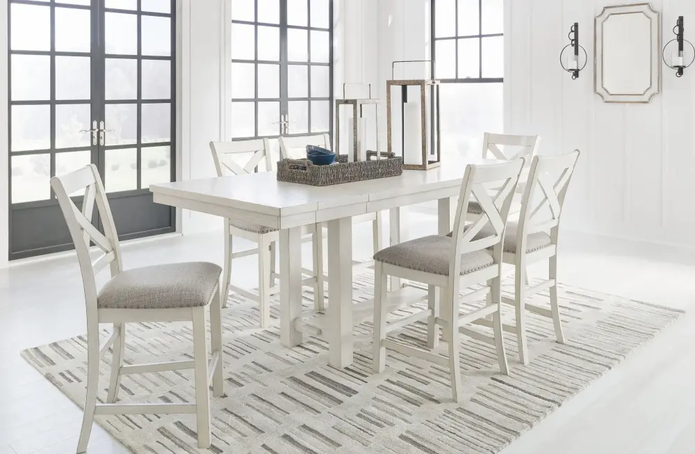 Robbinsdale - Rectangular Counter Height Dining Extension Table Place