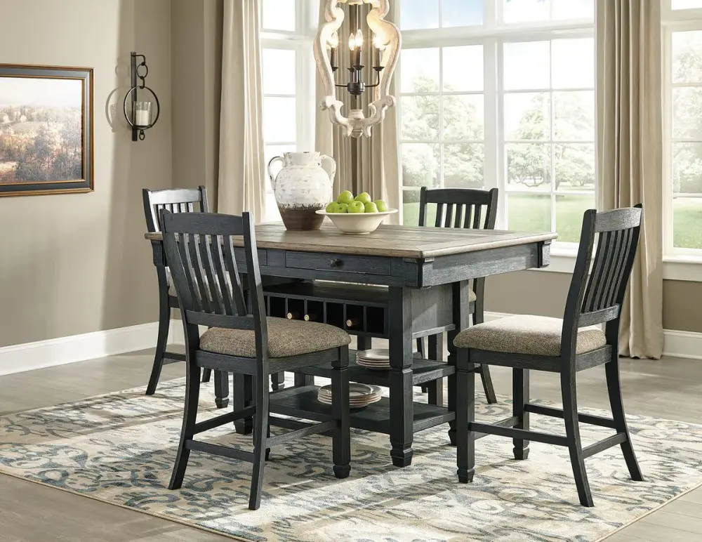 Tyler Creek - Counter Height Table Place Breakfast Nooks