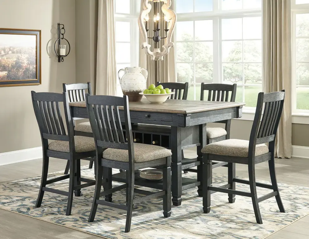Tyler Creek - Counter Height Table Place Breakfast Nooks