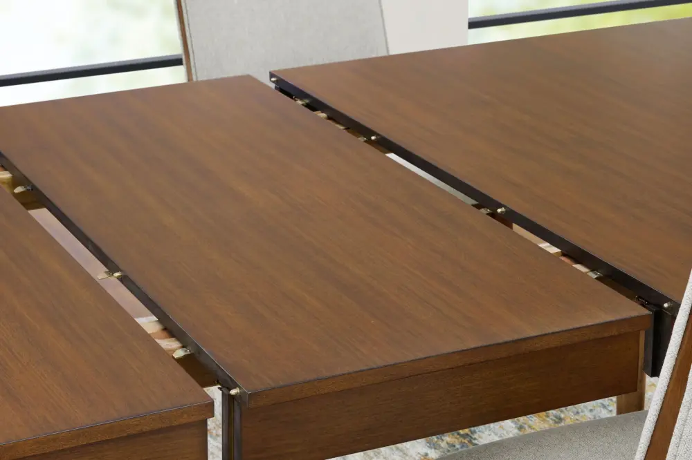 Lyncott - Rectangular Dining Room Extension Table - Chestnut