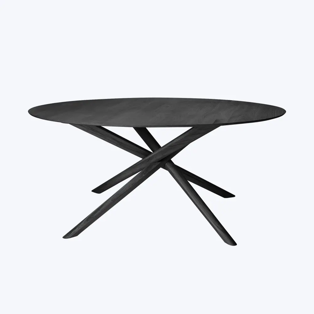 Mikado Round Dining Table - 6 Seater