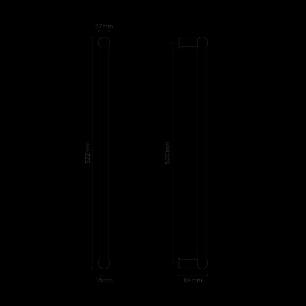 Claremont Petite Hanging Wall Light Fluted Glass - Bronze