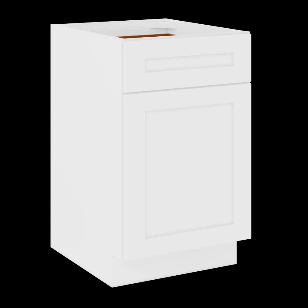Commercial Grade Base Kitchen Cabinet B21 Alpina Chalk LessCare 21 . width 34.5 . height 24 . depth