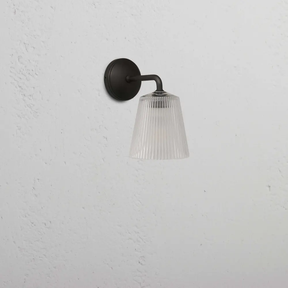 Richmond Small Wall Portable Fluted Glass - Bronze