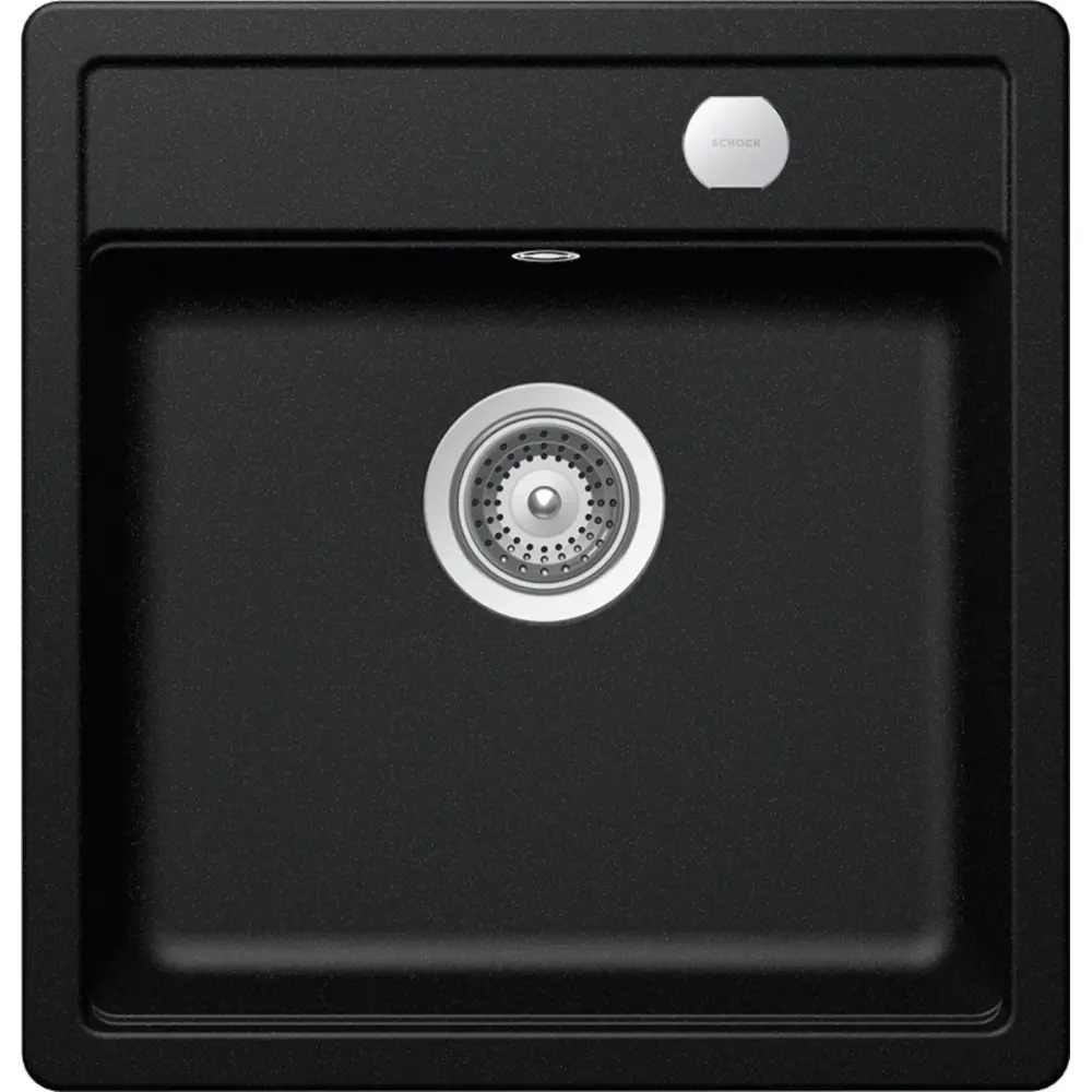 SCHOCK: Built- sink Mono N-100 Little, made CRISTADUR®/CRISTADUR® GREEN 87486 49 cm
