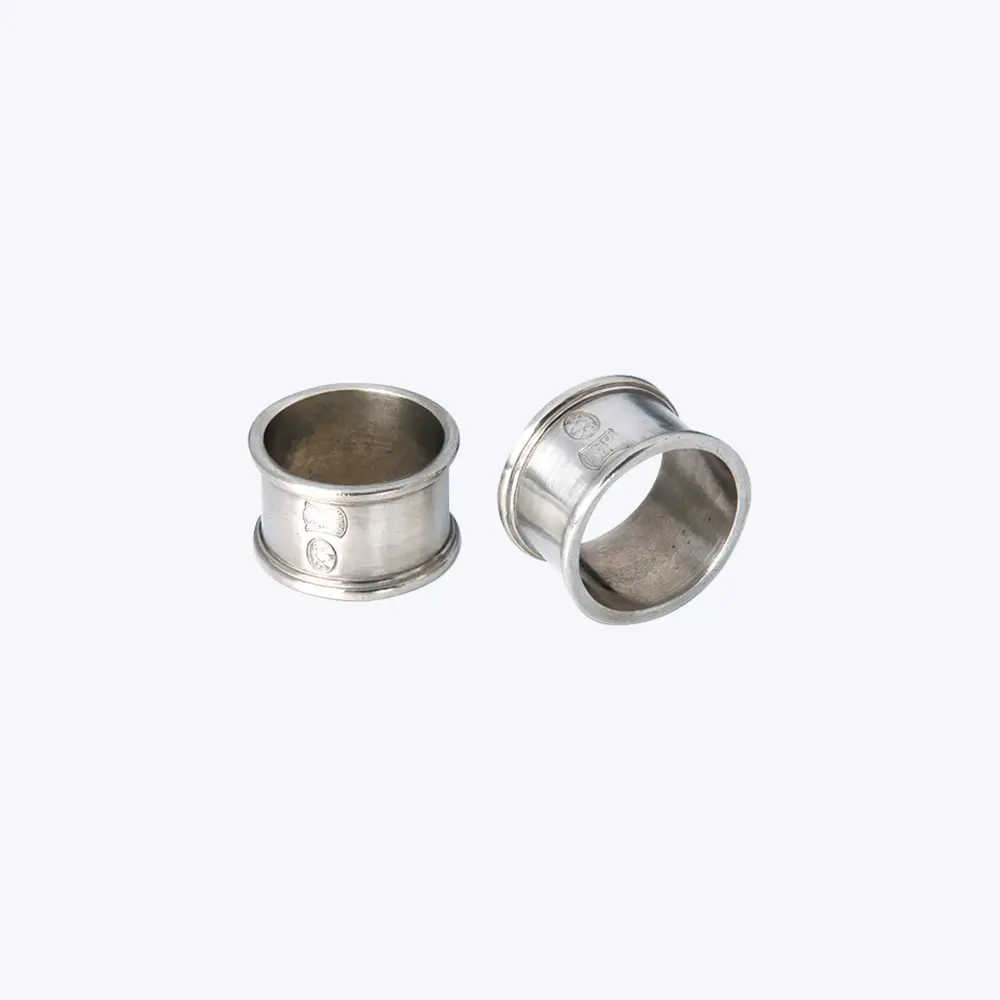 Round Napkin Ring, Pair