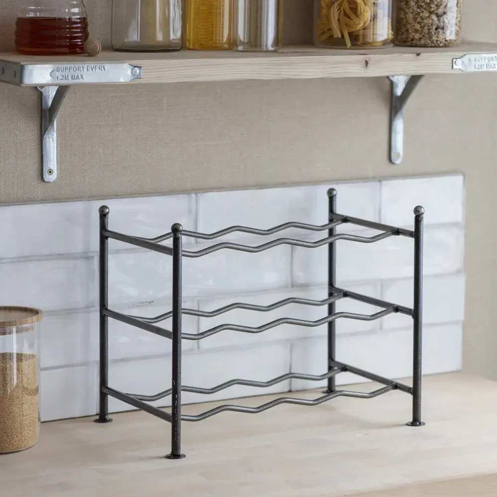 Farringdon Small Wine Rack - Alloy
