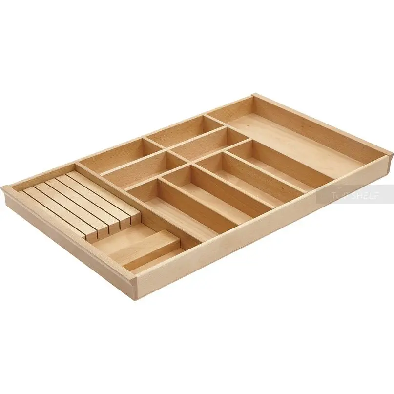 nobilia wooden cutlery insert beech knife block BE-M120H 120 cm