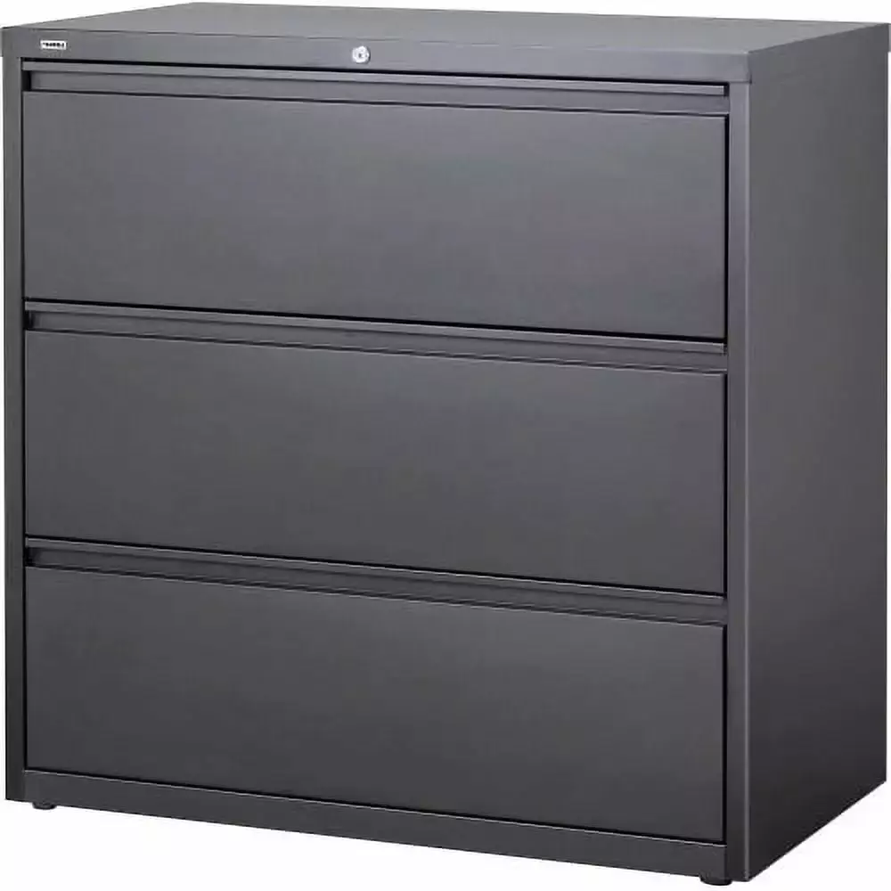 Lorell LLR60405 Hanging File Drawer Charcoal Lateral File Cabinet 1 Each