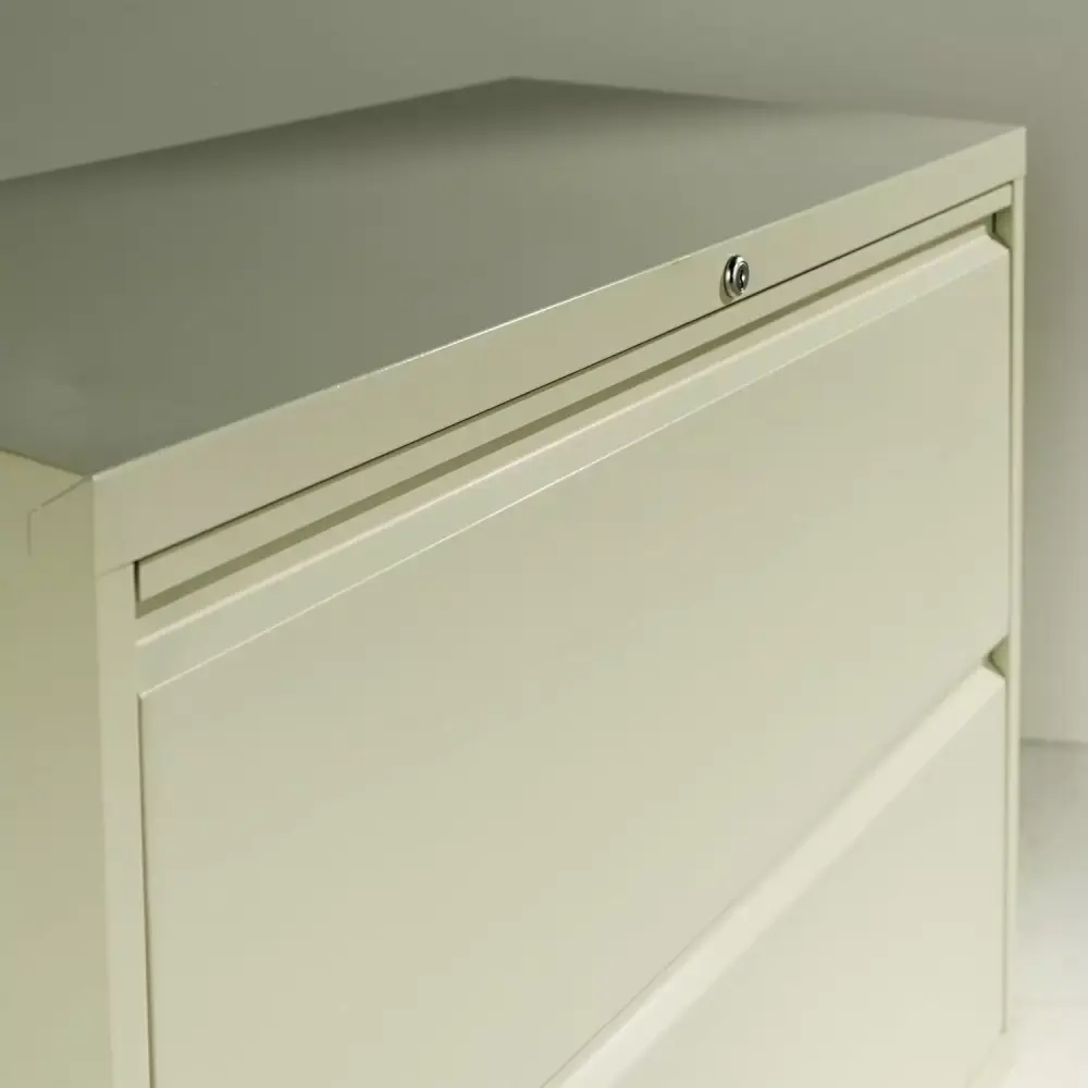 Alera 4 Drawers Lateral Lockable Filing Cabinet Gray