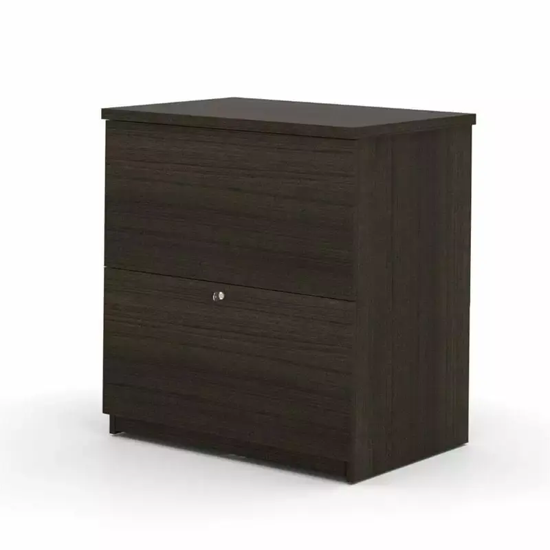 Kingfisher Lane Standard Lateral File Cabinet Dark Chocolate - Office Storage Solution